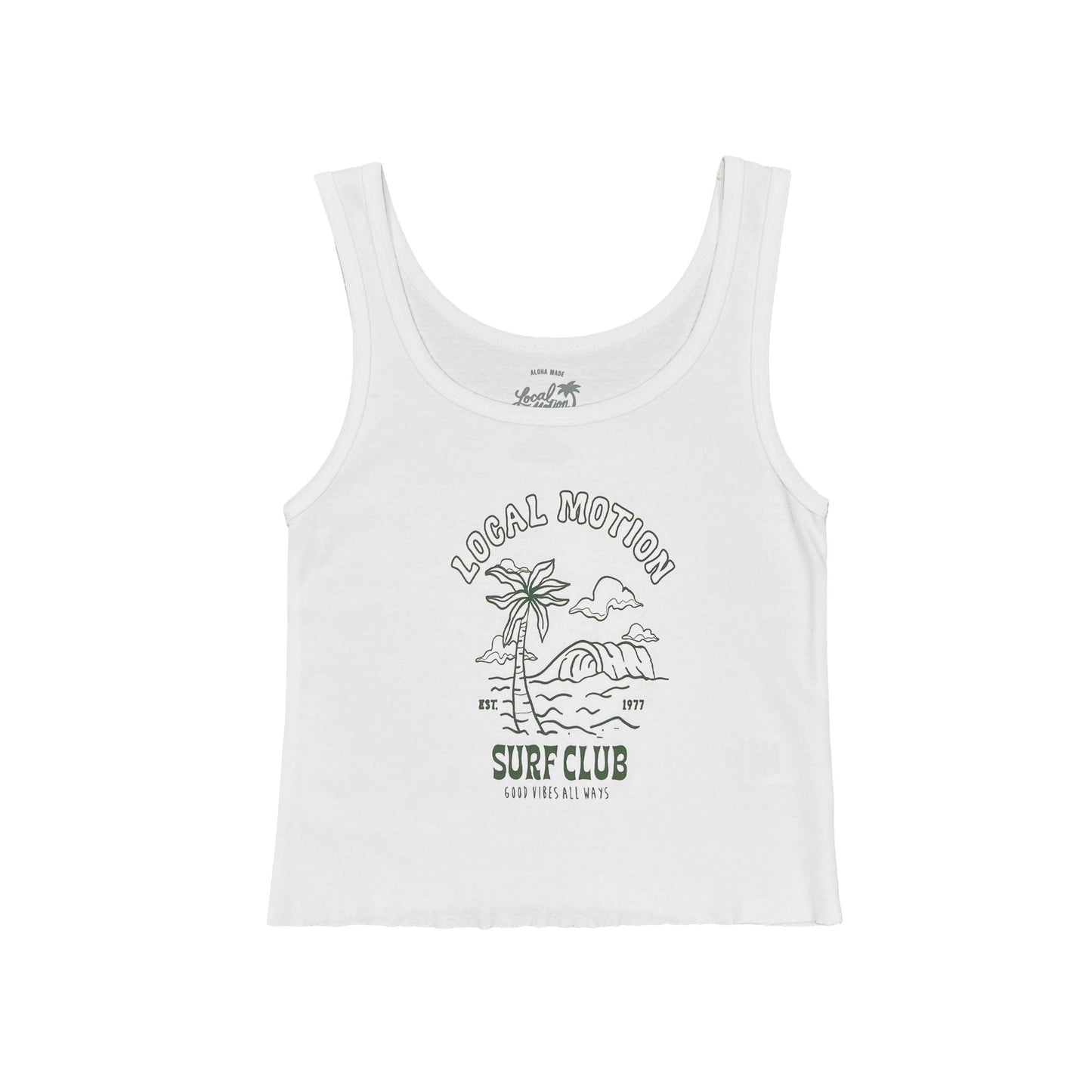 LM SURF CLUB RAW EDGE TANK TOP